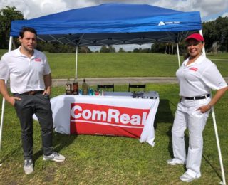 ComReal Sponsors Two Holes at FCBF Golf Tournament in Miami