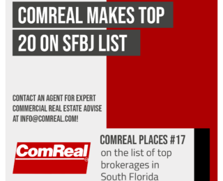 ComReal in top 20 Companies on SFBJ List